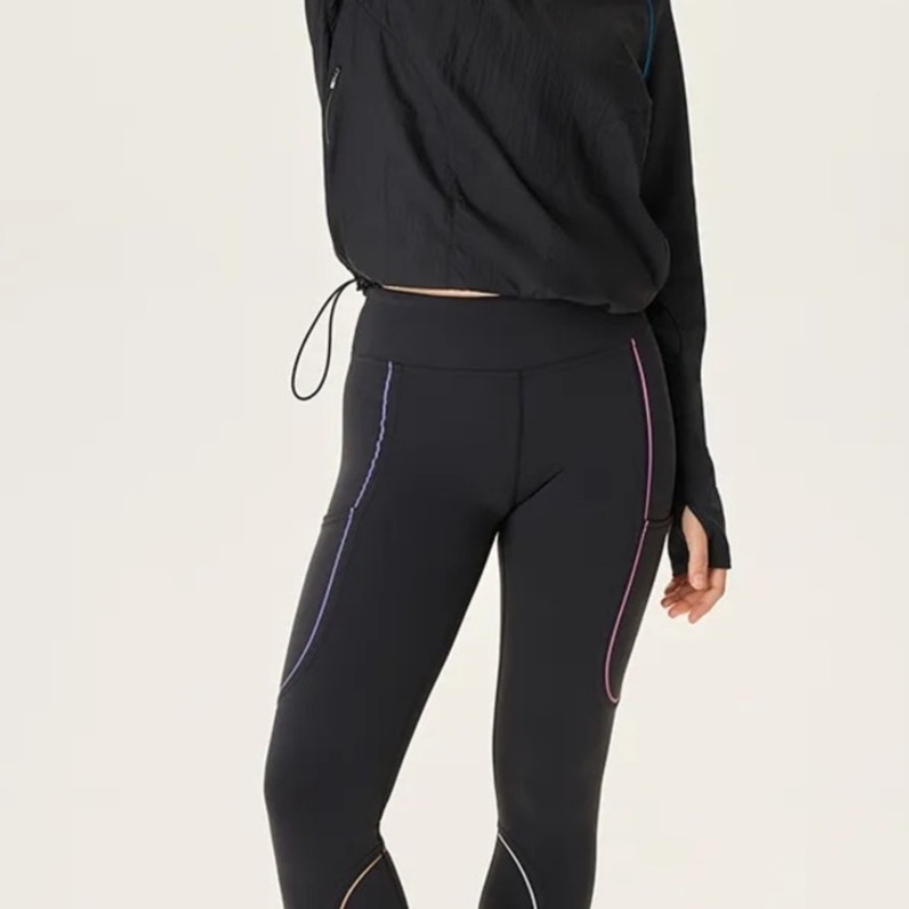 Outdoor Voices Frostknit Winter Running Leggings Tights